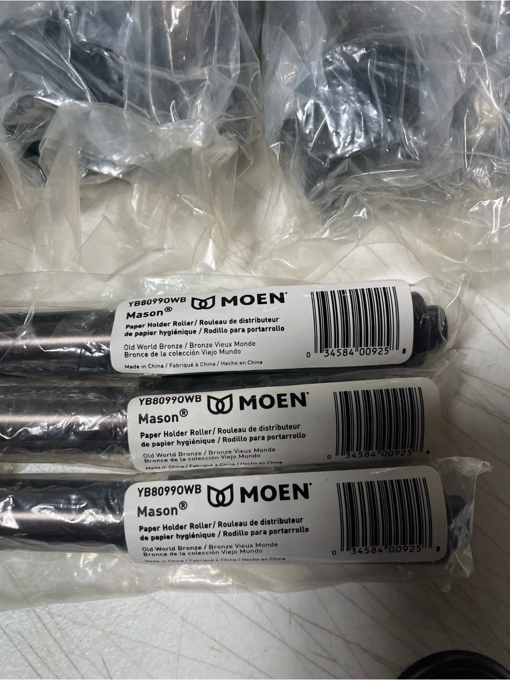 Moen Mason Old world bronze toilet paper holder lot of 3